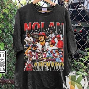 90S Graphic Style Nolan Arenado T-Shirt, Nolan Arenado Shirt Oversize